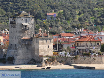 Kasteel Ouranoupolis foto 3 | Athos gebied Chalkidiki | Griekenland - Foto van https://www.grieksegids.nl/fotos/griekse-gidsnl/chalkidiki350/athos-gebied-chalkidiki-110.jpg