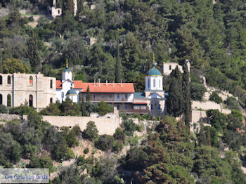 Klooster Heilige berg Athos 002 | Athos gebied Chalkidiki | Griekenland - Foto van https://www.grieksegids.nl/fotos/griekse-gidsnl/chalkidiki350/athos-gebied-chalkidiki-116.jpg